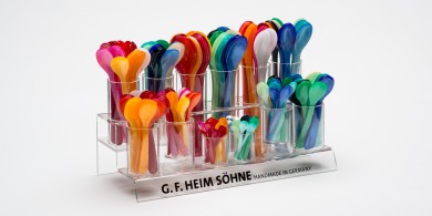 Präsentationsständer für gem. Löffel 